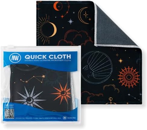Microfiber Wholesale Quick Cloth Glasses Cleaning Cloths 8x8 Astrology by MicrofiberWholesale