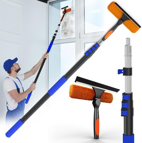 26FT Reach Window Squeegee for Window Cleaning Kit by SKGPOLE
