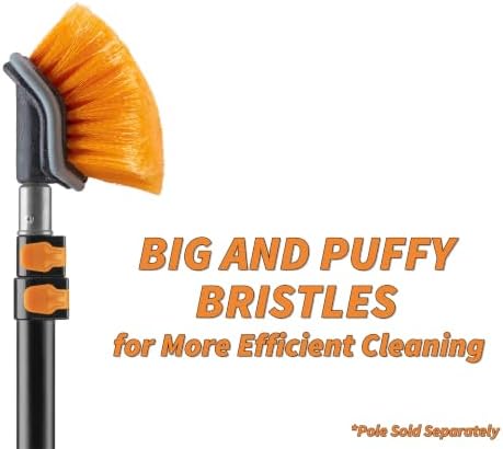 Hard Bristle Deck Scrub Brush Heavy Duty - Image 2