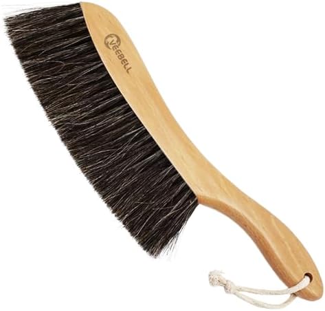 Horse Hair Brush Hand Broom Dusting Brush by VEEBELL