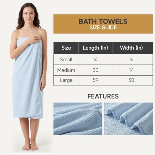REDKISS Ultra Soft 6 Piece Towel Set, Premium Towels - Image 3