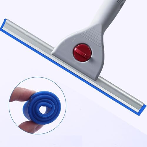 Blue 25cm 10in Window & Glass Cleaning Squeegee - Image 3