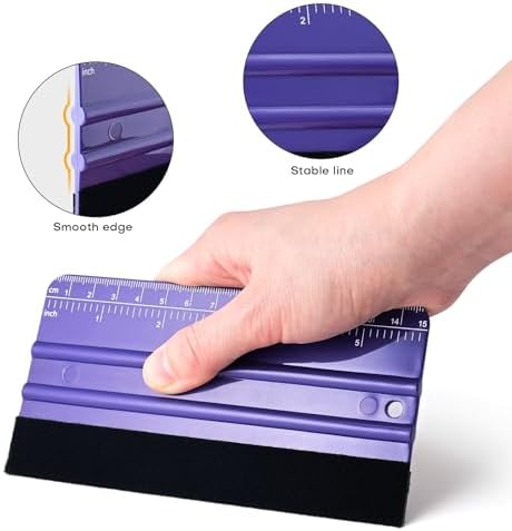 NEWISHTOOL 2 PCS Felt Squeegee for Vinyl, Two-Length - Image 2