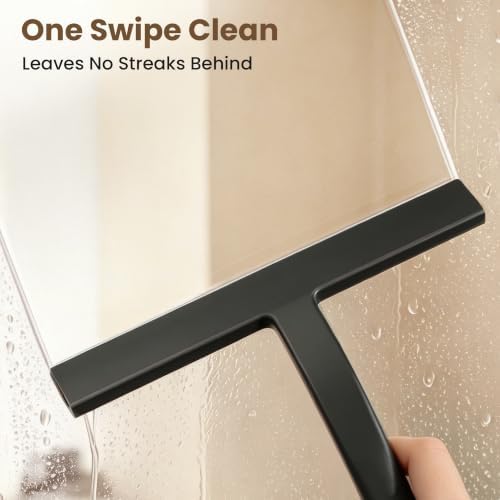 10 Inch Silicone Shower Squeegee - Image 3