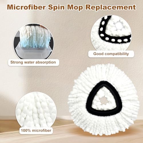 7 Pack Mop Heads Replacements for O Cedar, MOp Replace Heads for EasyWring 1 - Image 4