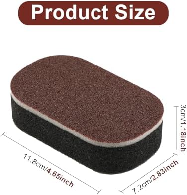 10 Pack Heavy‑Duty Magic Sponge Erasers, Dual‑Sided Scrub Sponges - Image 2