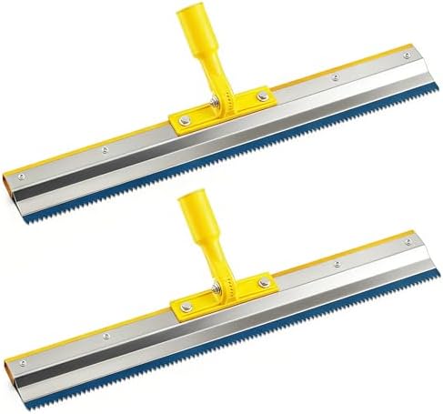 2 Pack 22" Notched Squeegee for Epoxy by Lanties