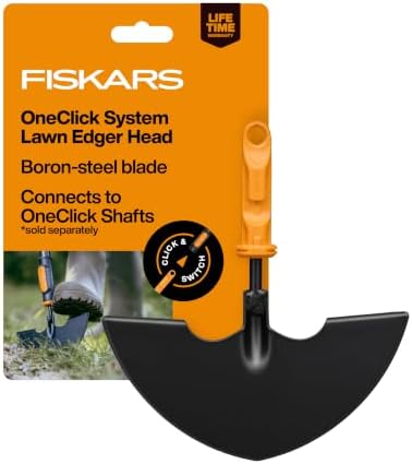 Fiskars OneClick Space-Saving Lawn Edger Head by Unknown