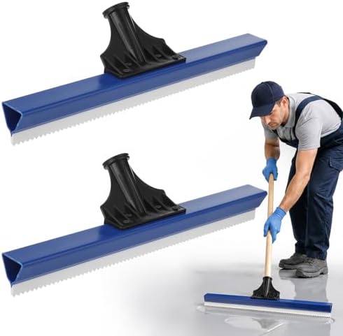 2 Pack 16-Inch Epoxy Squeegee, Lightweight Floor Squeegees - Image 6