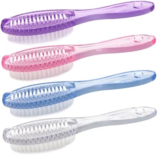 Handle Grip Nail Brush Two Sided Hand Fingernail Cleaning Brush Foot Scrub by NailBrush