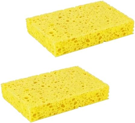 Multi-Use Cellulose Kitchen Sponges Compressed Cellulose Sponges, Non-Scratch by Unknown
