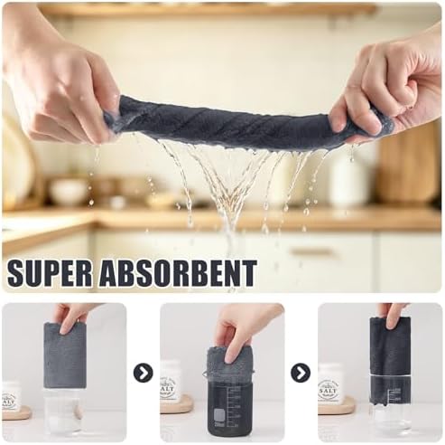 Kitinjoy 24 Pack Kitchen Cloths Dish Towels - Image 4