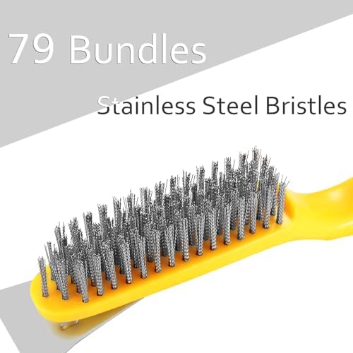 Wire Scratch Brush with Metal Scraper - Image 5