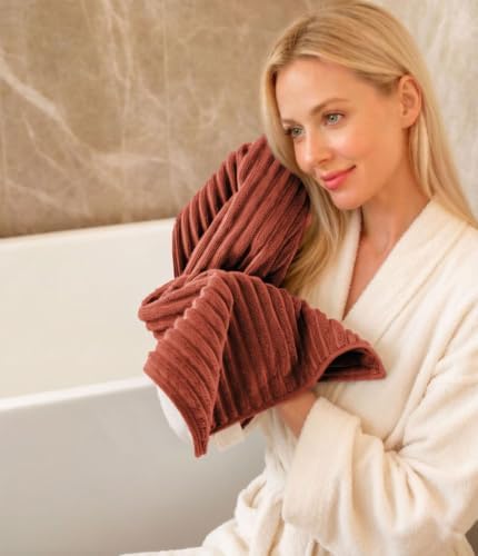 Luxury 3-Piece Quick-Dry Bath Towel Set – Ultra Soft Microfiber Towels - Image 3