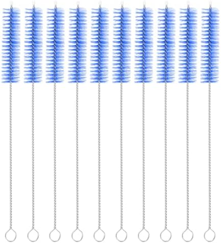 uxcell 10Pcs Drinking Straw Cleaning Brushes, Sippy Cup, Bottle and Tube by uxcell