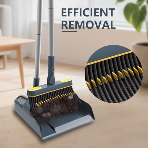 54" Lightweight Broom and Dustpan Set - Image 3