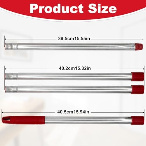 Mop Handle for Ocedar, Mop Handle for O Cedar, 4-Section Spin Mop Handles - Image 2