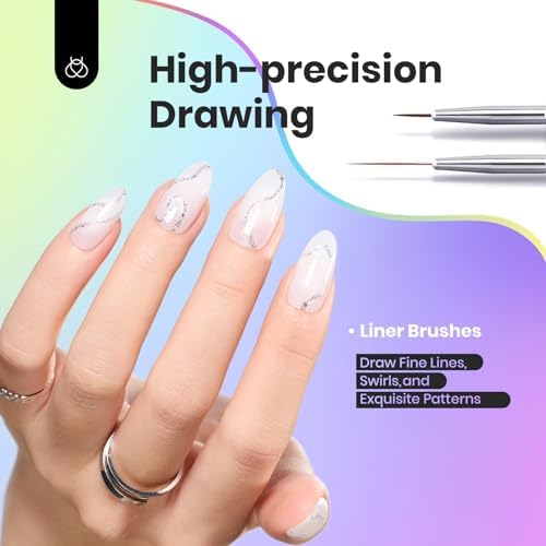 Beetles Nail Art Brushes - Image 5