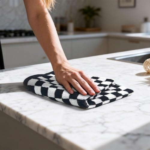 Washcloths 12 Pack Checkered - Image 4