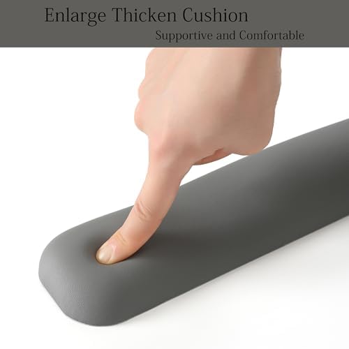 UnivoColors Design-Medium Wave Keyboard Wrist Rest of Medium, Artificial - Image 3