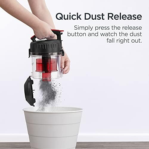 Eureka Bagless Canister Vacuum Cleaner, Lightweight Vacuum - Image 6