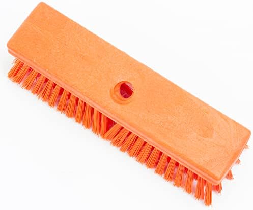 SPARTA Plastic Floor Scrub Brush, Brush Head Only, Deck Brush - Image 2
