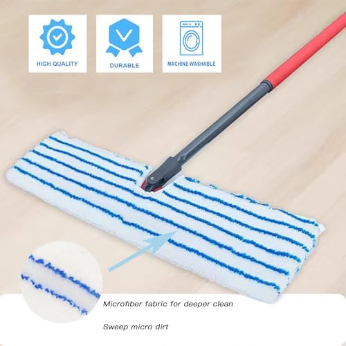 2 Pack Microfiber Mop Replacement Heads Compatible - Image 6