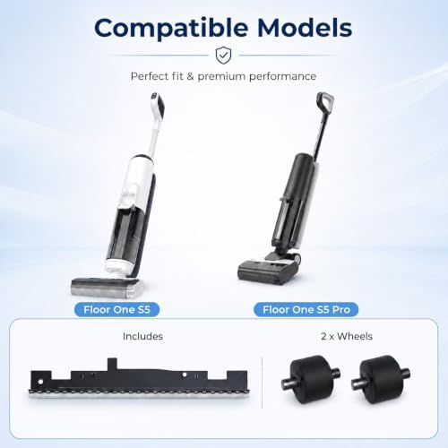 Replacement Wiper Strip & Wheels Kit Compatible - Image 3