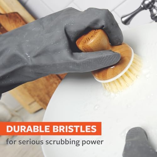 Full Circle Bubbly Palm Brush, Dish Scrub Brush - Image 2