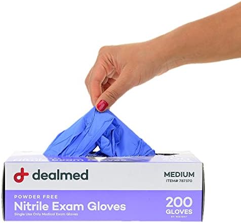 Dealmed Nitrile Exam Gloves by Dealmed
