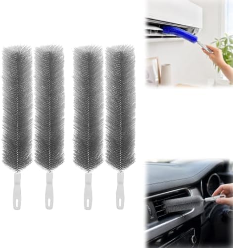 Fan Cleaning Brush, 2026 Upgraded Bendable Microfiber Head, Reusable Dust by Unknown