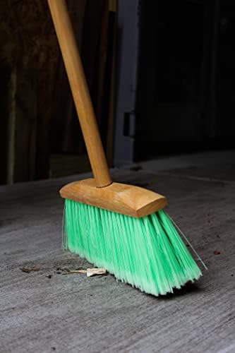 Indoor/Outdoor Wooden Broom, Soft Bristles - Image 5