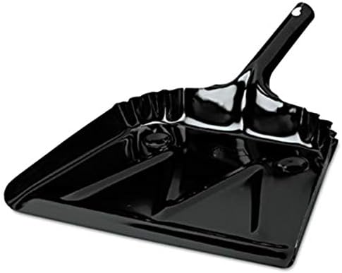 Impact 4212 Black Metal Dust Pan - Image 2