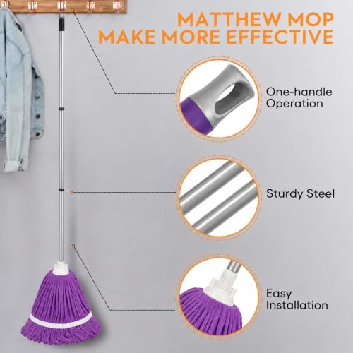 Matthew Microfiber Cloth Mop Replacement Compatible - Image 3