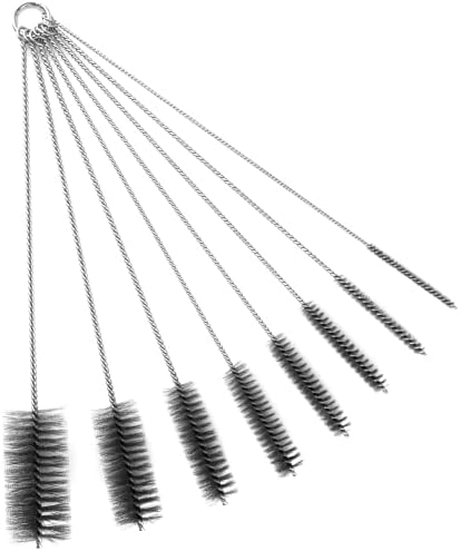16 in Extra Long Pipe Cleaning Brush Set Stainless Steel Bristles by Ctsyuqoo