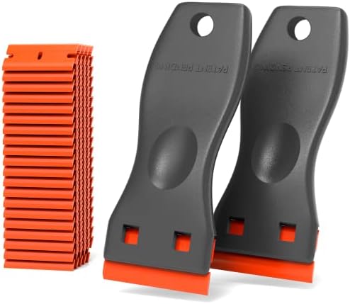 Plastic Razor Blades Scraper Tool by HELEMAN