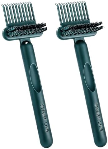 2 Pack Hair Brush Cleaning Tool, 2-in-1 Cleaner Tool, Portable Cleaning Tool Set by aestheticspracticality