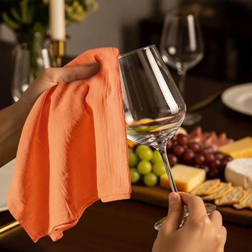 Utopia Kitchen Orange Flour Sack Towels 100% Cotton - Image 5