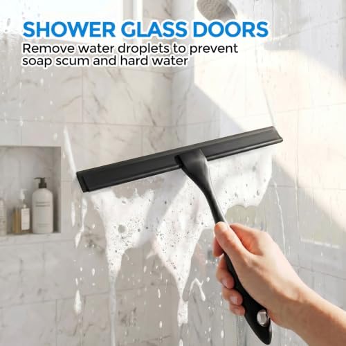 zaa Shower Squeegee for Glass Doors, 2 Pack - Image 3