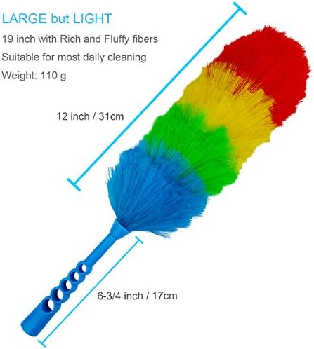 2 Pack Upgrade 19” Static Duster Beandable and Washable - Image 2
