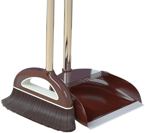 Broom and Dustpan Set, Long Handle Broom by Unknown