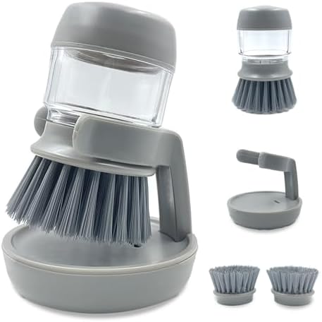 Soap Dispenser with Dish Brush and Storage Bracket by UGWKivd