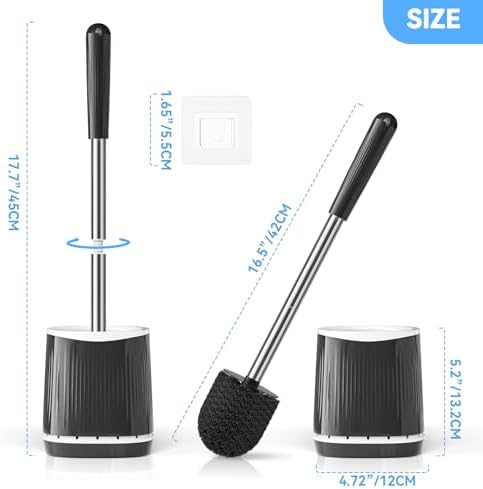 TRENTI Toilet Brush and Holder Set - Image 7
