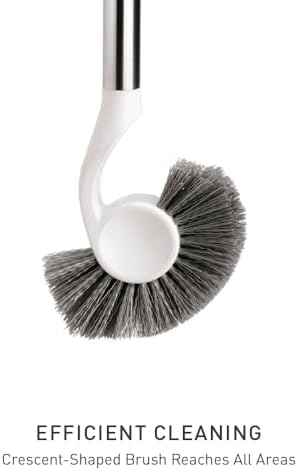 simplehuman Toilet Brush with Caddy, Stainless Steel - Image 4