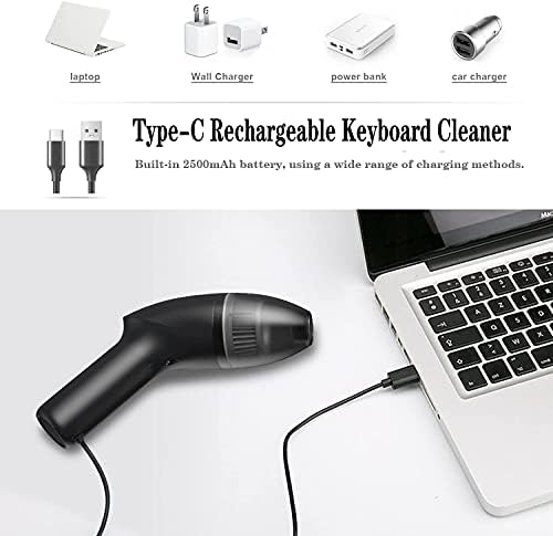 Mini Vacuum Cleaner-Rechargeable, Desk Vacuum Cleaner - Image 5