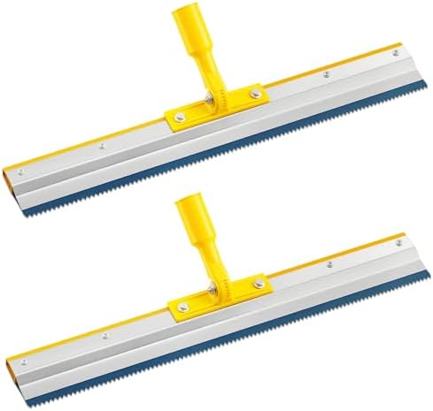 2 Pack 22" Notched Squeegee for Epoxy by Lanties