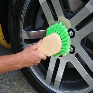 Brush Soft Utility Scrub Green by 3D+Auto+Detailing+Products