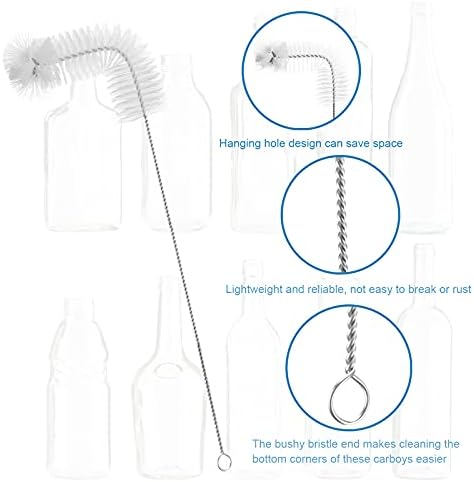 Honeydak 2 Pcs 30 Inch Carboy Cleaning Brush Nylon - Image 6