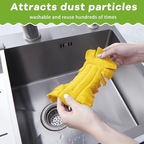 6 Pcs Reusable Duster Refills Washable Pads - Image 4