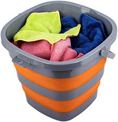 Collapsible Bucket with 1.32 Gallon, Small Plastic Bucket - Image 6
